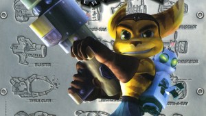 Artwork from the video game Ratchet & Clank