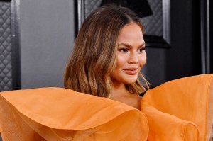 Chrissy Teigen at the Grammys