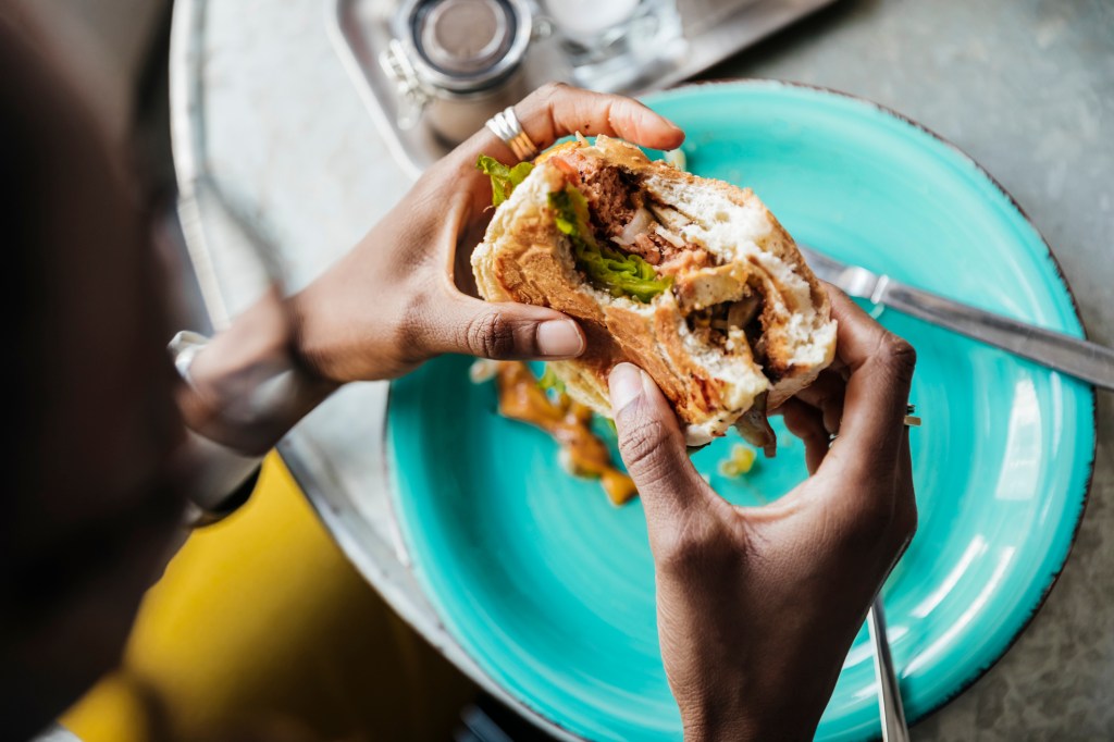 vegan burger