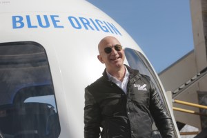 Watch Jeff Bezos Launch Himself to the Edge of Space