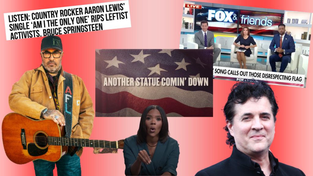 Aaron Lewis, Candace Owens, and Scott Borchetta