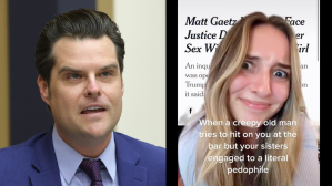 U.S. Rep. Matt Gaetz (R-FL) speaks during a hearing before the House Judiciary Committee at Rayburn House Office Building June 30, 2021 in Washington, DC. (Alex Wong/Getty Images) / TikTok​