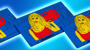 Pamela Anderson ilustracion