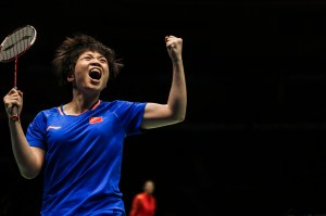 China swear olympics badminton