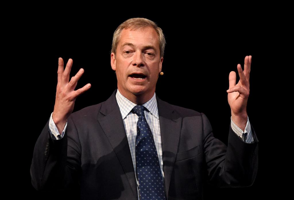 Nigel Farage. Photo: Dorset Media Service / Alamy Stock Photo