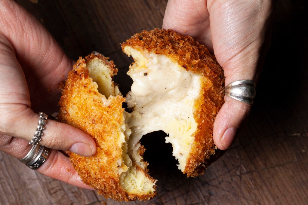 Crispy Molten Comté Gougere Recipe 