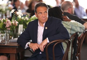 Governor of New York Andrew Cuomo attends the Tribeca Festival Welcome Lunch during the 2021 Tribeca Festival at Pier 76 on June 09, 2021 in New York City.