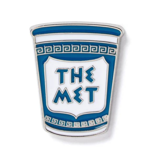 Greek Coffee Cup Enamel Pin