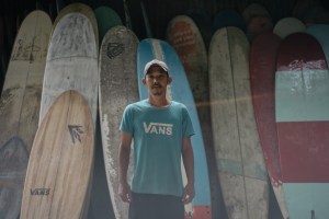 surfboard shaper Larry “Tikboy” Hufalar from La Union, Philippines