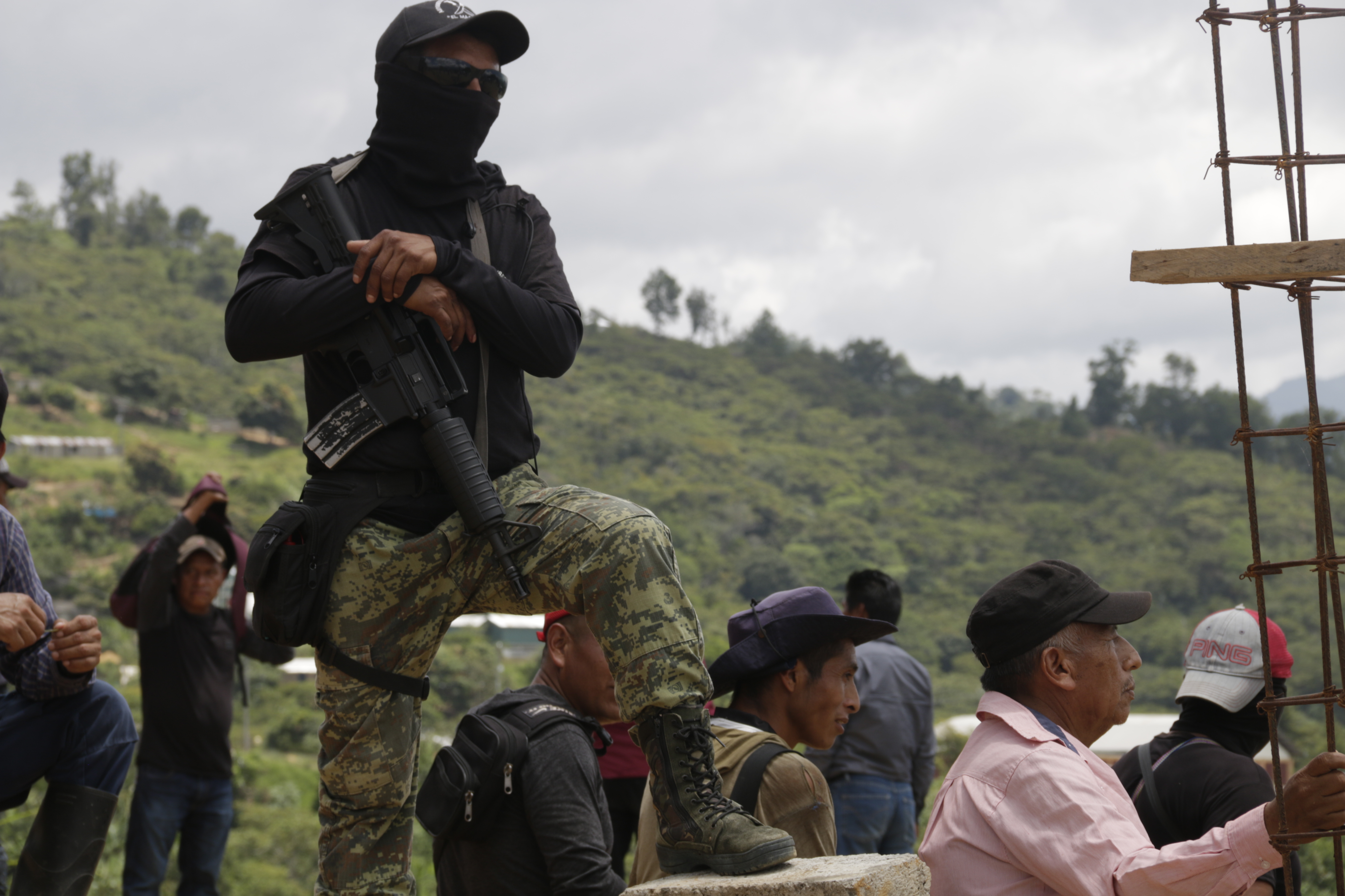 El Machete Vigilante With Gun