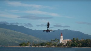 Electric hoverboard longest flight world record Kyxz Mendiola Philippines