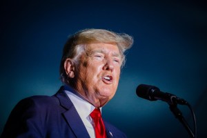 Former U.S. President Donald Trump speaks during a rally on July 3, 2021 in Sarasota, Florida.