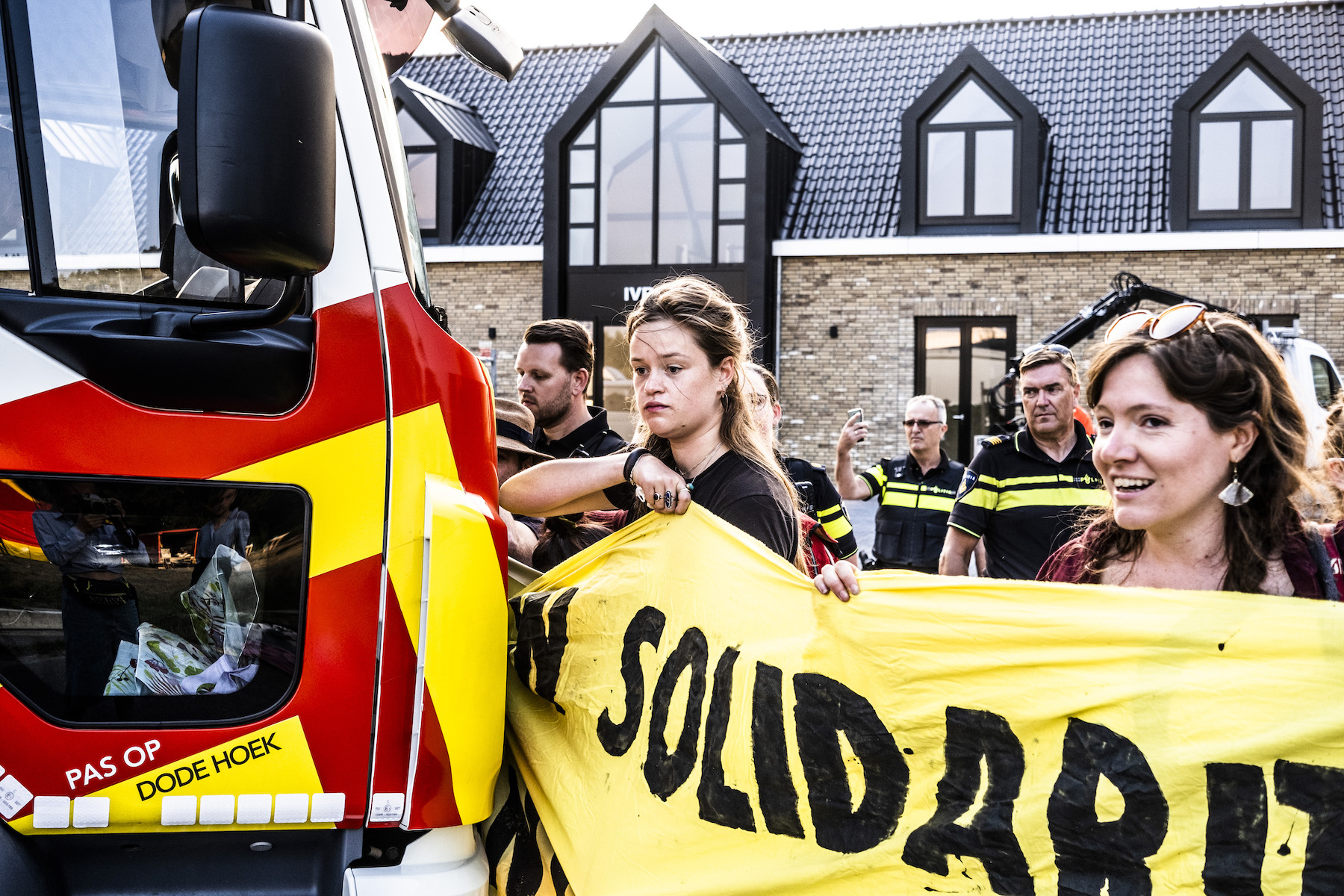 Verzet Solidariteit Spandoek XR Foto Roos Pierson