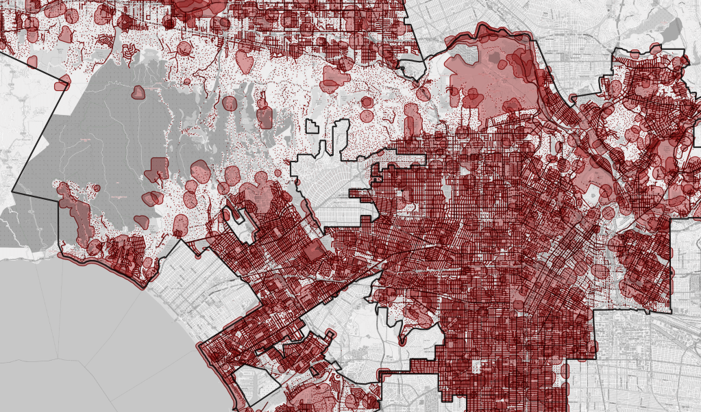 This Map Shows Where Unhoused People Aren’t Allowed To Exist in Los Angeles