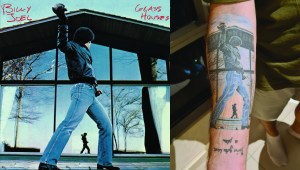 Billy Joel Glass Houses Album Tattoo