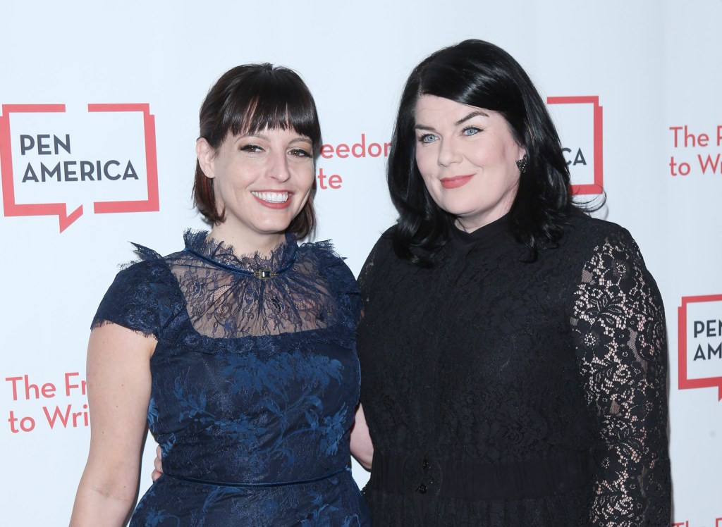 Georgia Hardstack and Georgia Kilgariff at Pen America.