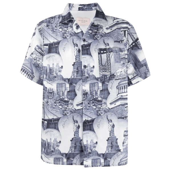 buscemi New York print shirt