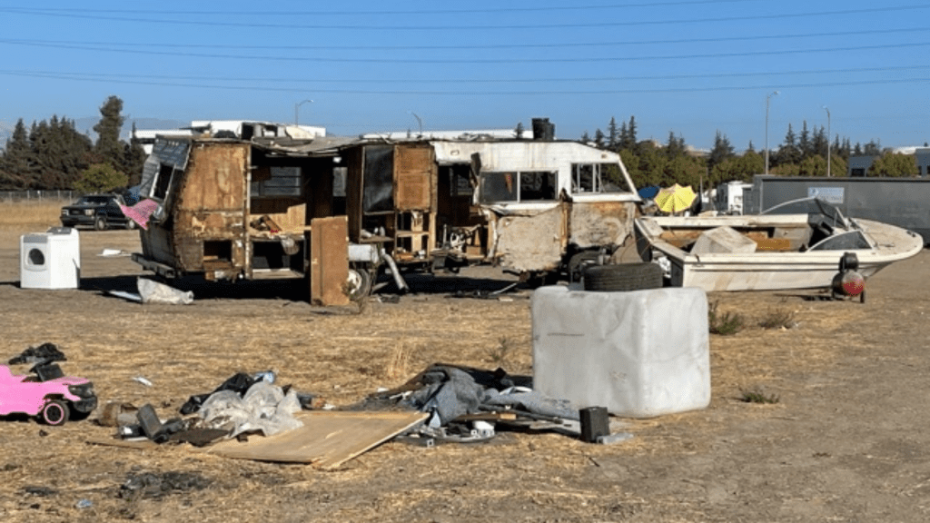 apple homeless encampment