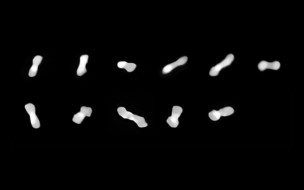 The asteroid Kleopatra and its two moons have resisted explanation for more than a decade—until now.