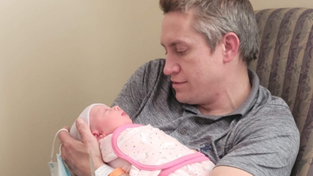 ​Tim Colburn, who recently lost custody of his newborn daughter after allegations of neglect.