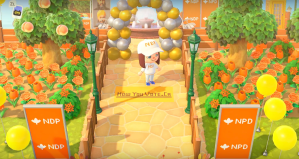 Curious Animal Crossing players can now step into a very orange-hued private NDP ‘island’ set up in the final days of Canada’s federal election campaign—a virtual village-slash-virtual campaign headquarters-slash-homage to leader Jagmeet Singh.