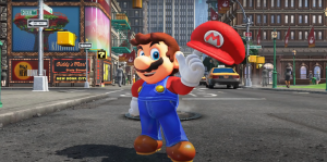 The REAL Mario on the streets of New Donk City.