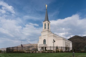 The Star Valley Wyoming Temple of The Church of Jesus Christ of Latter-day Saints, located in Afton, Wyoming. (Jon G. Fuller / VWPics via AP Images)