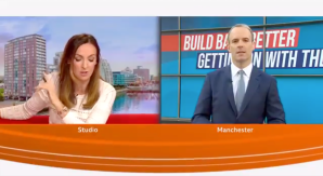 ​Dominic Raab (right) appears on the BBC's Breakfast programme. Screengrab: BBC