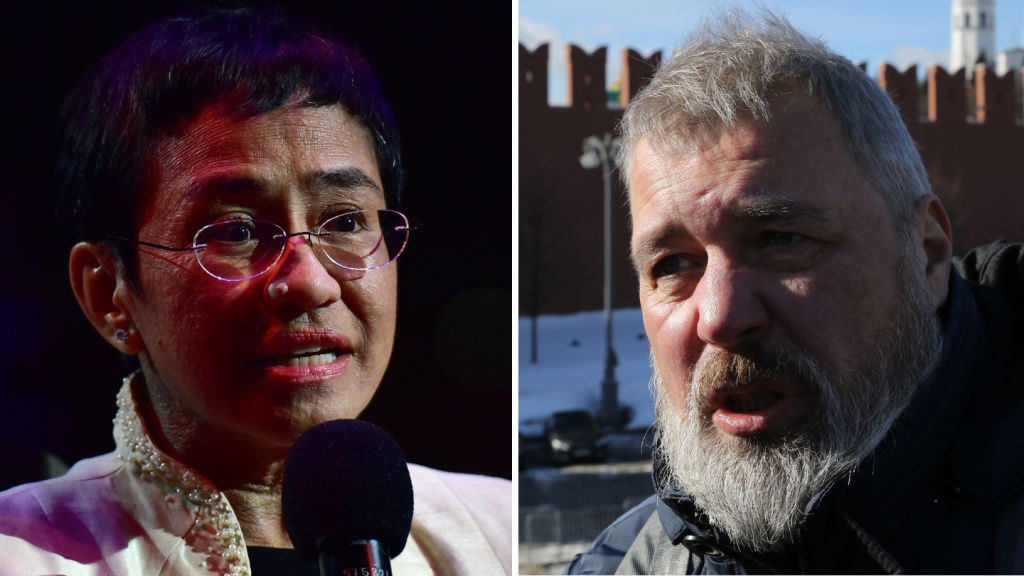 Nobel Peace Prize Awarded to Journalists Maria Ressa and Dmitry Muratov