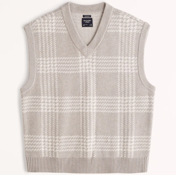 Oversized Sweater Vest