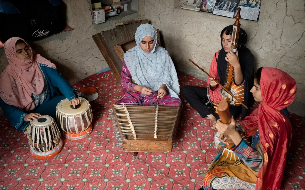 all-women Sufi band