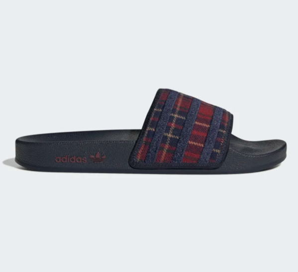 Adilette Plaid Slides