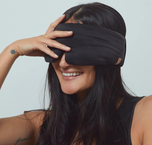 washable silk sleep mask by lunya