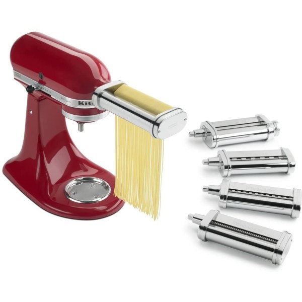 KitchenAid KSMPDX Stand Mixer Attachments Pasta Roller and Cutter Set