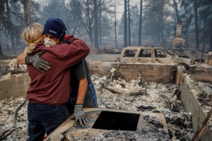 Paradis, California, after camp fire