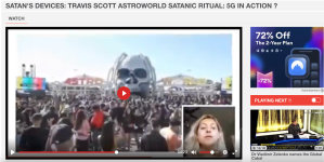 teorii ale conspiratiei travis scott, conspirationisti astroworld