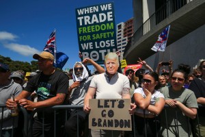 wellington protests