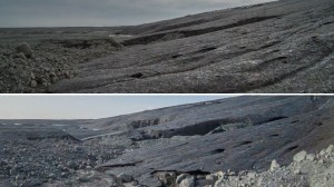 Footage shows the rapid melting of​  Breidamerkurjokull, Iceland’s third biggest glacier. Photos: Dr Kieran Baxter/University of Dundee​