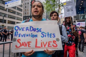 Overdose prevention activist new york