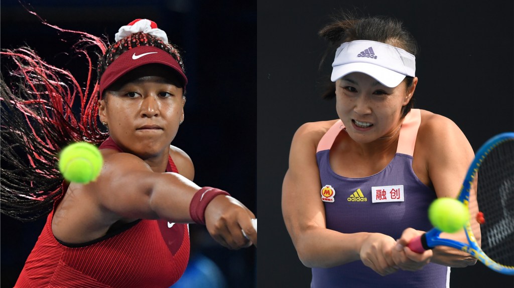 naomi osaka, peng shuai, tennis