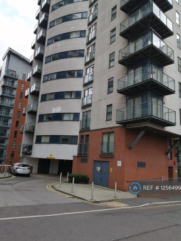 The exterior of a studio for rent in Jefferson Place, Manchester