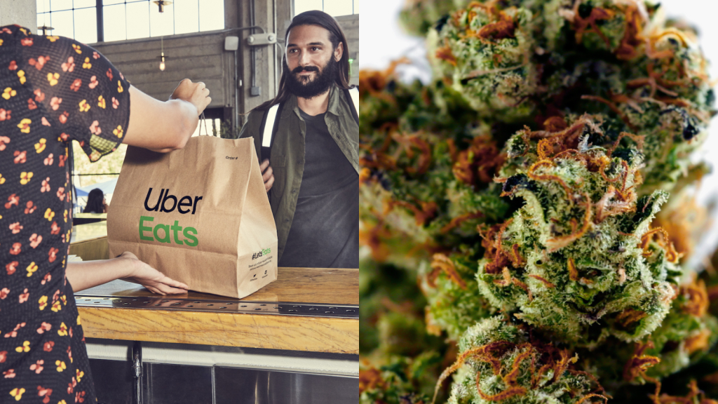 UberEats weed