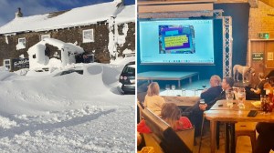 snowed in pub