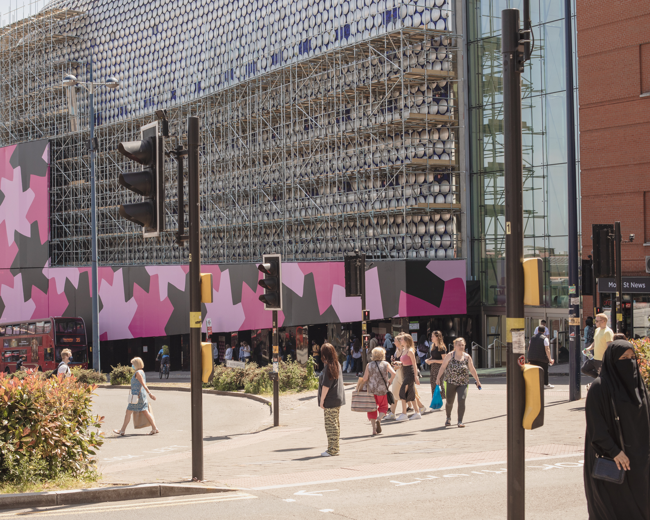 VICE writer Lauren O'Neill standing in Birmingham city centre