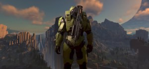 A screen shot from the video game Halo Infinite