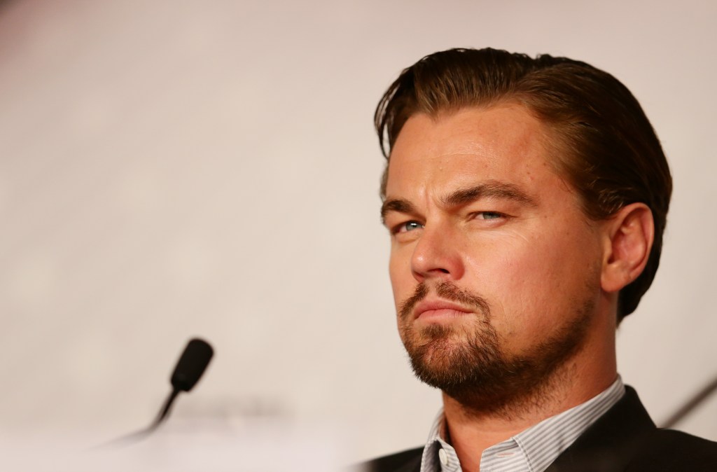 Leonardo DiCaprio giving a look