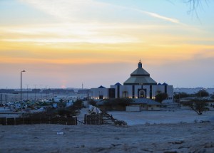 Our Lady of Arabia cathedral ​in Bahrain. Photo: Ayman Yaqoob/Anadolu Agency via Getty Images)