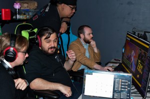 Photo of men playing games