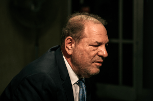 Harvey Weinstein enters New York City Criminal Court on February 24, 2020.