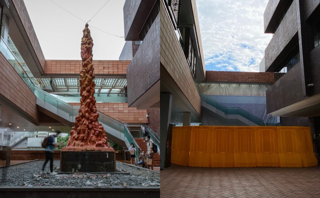 HKU pillar of shame tiananmen statue